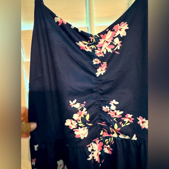 NWT Yathon Navy Floral dress- with pockets - Picture 4 of 9